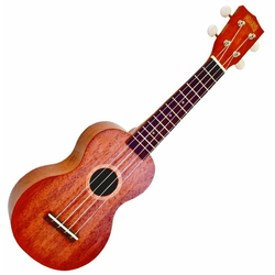 Mahalo Electric-Acoustic Soprano ukulele Trans Brown