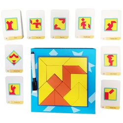 shumee Leseni puzzle sorter figure kocke + tabla z markerjem