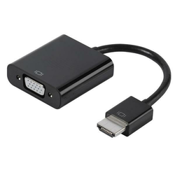 VIVANCO HDMI - VGA adapter crna VIVANCO 45493 CA HDVGA 11 HDMI prikljucek <-> VGA prikljucek