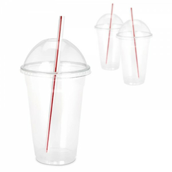 Kozarci za smoothie s slamicami