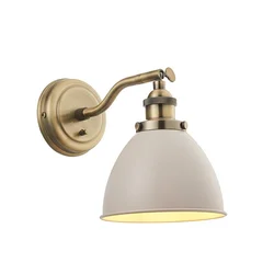 Endon 76330 - Zidno reflektorsko svetlo FRANKLIN 1xE14/40W/230V mesing/taupe
