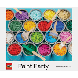 Chronicle Books - Puzzle LEGO: Paint Party - 1 000 kosov