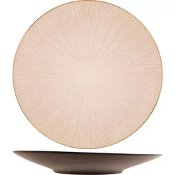 Gastro plitev krožnik 21,5 cm, bež (6 kos)