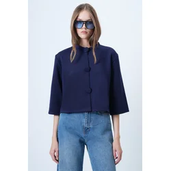 Trend Alacati Stili Ženska jakna Alc-X14647, Tamnoplava