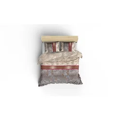 LEssentiel Maison Komplet posteljina Hurrem v2, 200x220cm, Krem-zlatna