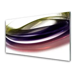 tulup.si Steklena slika Abstrakcija graphics 125x50 cm 4 obešalnika