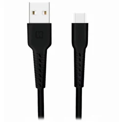 SWISSTEN USB USB-C 1M ČRNA