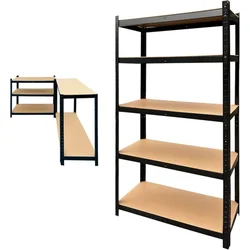 Alberg Metalna polica 183x90x30 black edition 5x200kg ( 5B )