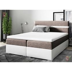 Boxspring postelja Hugo - 200x200 cm