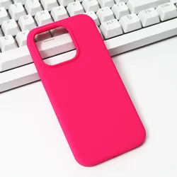 TERACELL Maska za telefon iPhone 15 Pro 6.1, Silikonska, Roze