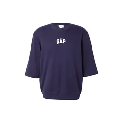 GAP Majica modra/krvavo rdeča/bela/off-bela