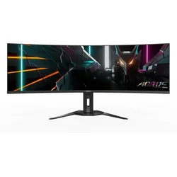 GIGABYTE AORUS CO49DQ EK1 Dual QHD 144Hz USB-C AMD FreeSync Premium Pro Curved
