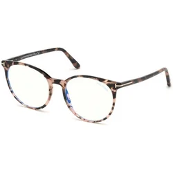 Tom Ford FT5575-B 054 M (51) Havana/Kristalna