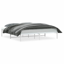 Metalni okvir za krevet bijeli 180x200 cm