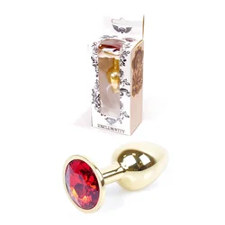 Jewellery Gold PLUG- Red
