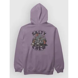 Salty Crew Catfish Monst moški pulover s kapuco grape