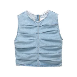 Pull&Bear Top moder denim