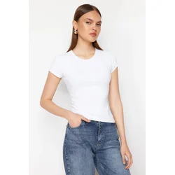 Trendyol Milla Ženska majica TWOSS24TS00238, Bela