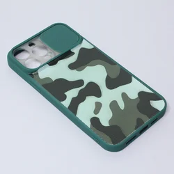 Maska za telefon Camera Army za iPhone 13 Pro Max 6.7 tamnozelena