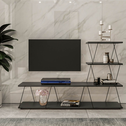 Hanah Home TV Komoda Ilgaz, 150x93x30 cm, Antracit