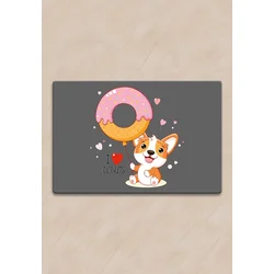Paws & Whiskers Prostirka za posude Krapfen, Šarena