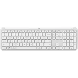 LOGITECH SIGNATURE SLIM WIRELESS KEYBOARD K950 - OFF WHITE - US INTL - 2.4GHZ/BT - INTNL-973