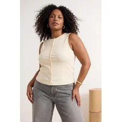 Trendyol Curve Ženska bluza Tbbss26Af00100, Bež