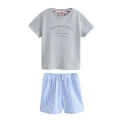 Superdry & Co Komplet modra/siva/temno siva/bela
