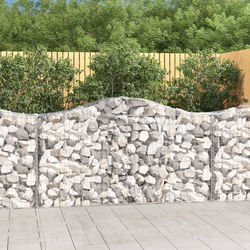 Lučne gabionske košare 20kom 200x50x100/120cm pocinčano željezo