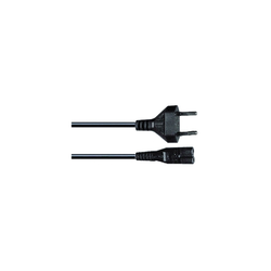 Kabel Za Napajanje | Euro 2-pin utikač | 1.8 m | GBC