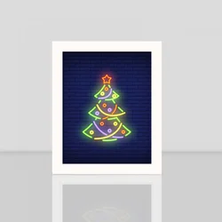 Wallxpert BCTNOEL 007 Dekorativna slika, 23.5x28.5cm