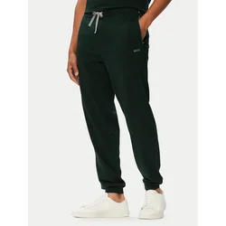 BOSS Majica Mix&Match 50515312 Temno zelena Regular Fit