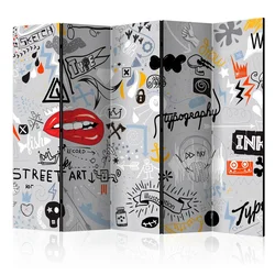 artgeist Paravan Stream Of Thought I, 5-Delni, Dvostranski