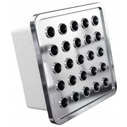 DE ErgoKratka tihi kopalniški ventilator krom