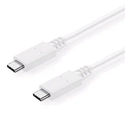 C-Tech USB 3.2, Type-C (CM/CM), PD 100W, 20Gbps, 1m, bela