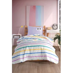 Lessentiel Maison Set Prekrivač i jastučnica Funny, 160x220 cm, Ljubičasti