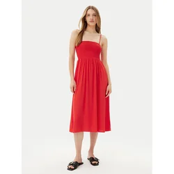 Vero Moda Poletna obleka Easy 10328766 Rdeča Regular Fit