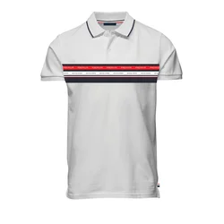 JACK & JONES Majica JPRBLUWillow marine/rdeča/bela