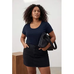 Trendyol Curve Ženska bluza Tbbss26Af00121, Tamnoplava