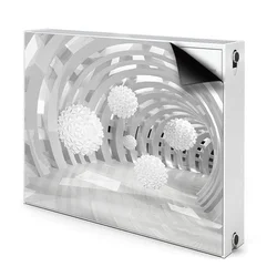 tulup.si Pokrov radiatorja 3d abstrakcijski tunel 80x60 cm