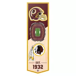 Washington Redskins 3D Stadium Banner slika