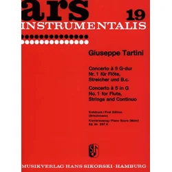 TARTINI G:KONZERT G-DUR FLUTE