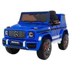 Licencirani auto na akumultor Mercedes G63 - plavi/lakirani