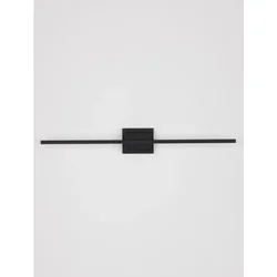 AZURE ZIDNA LAMPA LED 21W/3000K/1000lm/IP20/CRNA