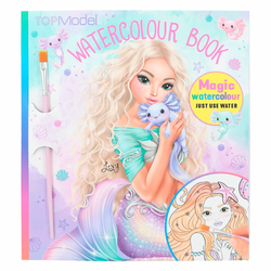 Top Model knjiga za vodene barvice MERMAID