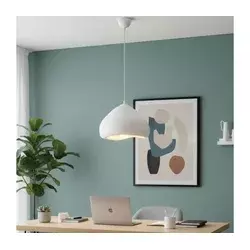 Brilagi - Luster na sajli WABI SABI 1xE27/40W/230V, prečnik 32 cm, bela