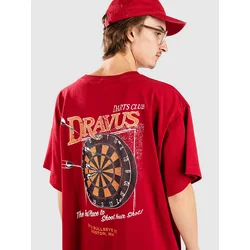 Dravus Darts Club Boxy T-Shirt jester red