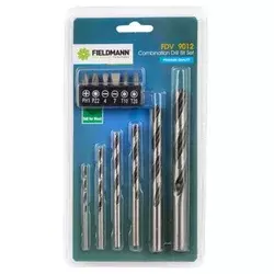 Fieldmann Set burgija i bitova, FDV 9012, 12 delova