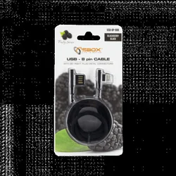 S BOX Kabl USB / IPH - 7 90 1 5 m Black