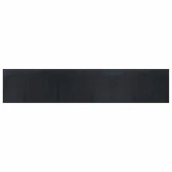 Vidaxl Pravokotna preproga črna 60x300 cm bambus